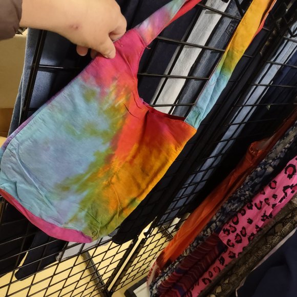 Large Peddler Bag from Gypsy Rose - PEACE SIGN - Picture 3 of 3